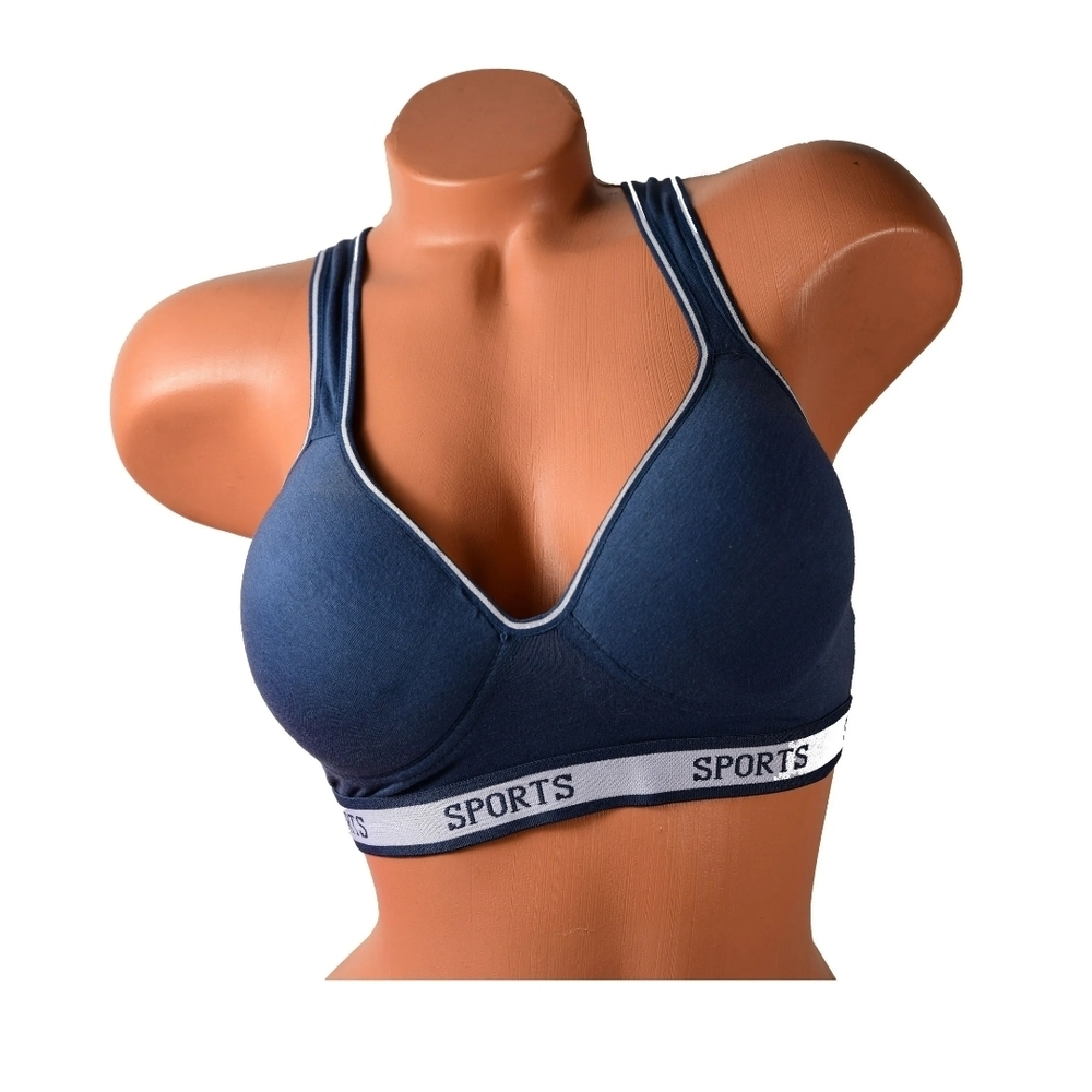 Sports Blue Women's Sports Bra